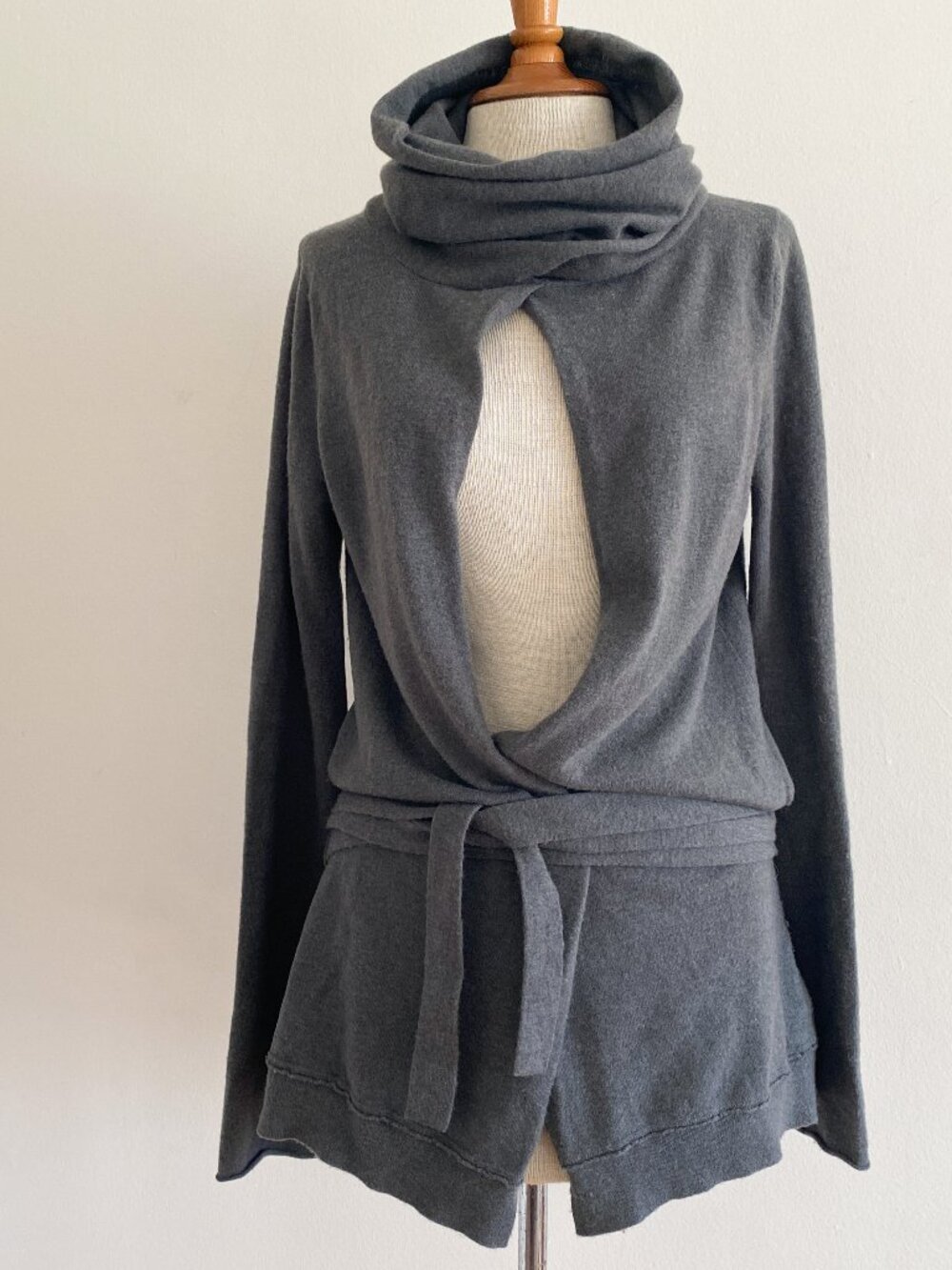 Inhabit Cashmere Turtleneck Sweater Cardigan